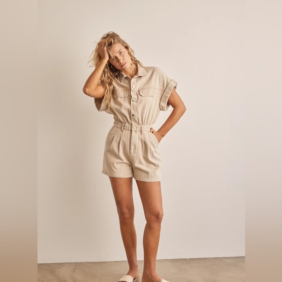 Mable Tan Romper - Picture 8 of 9